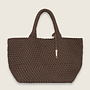 Neopreen woven shopper ( Brown )