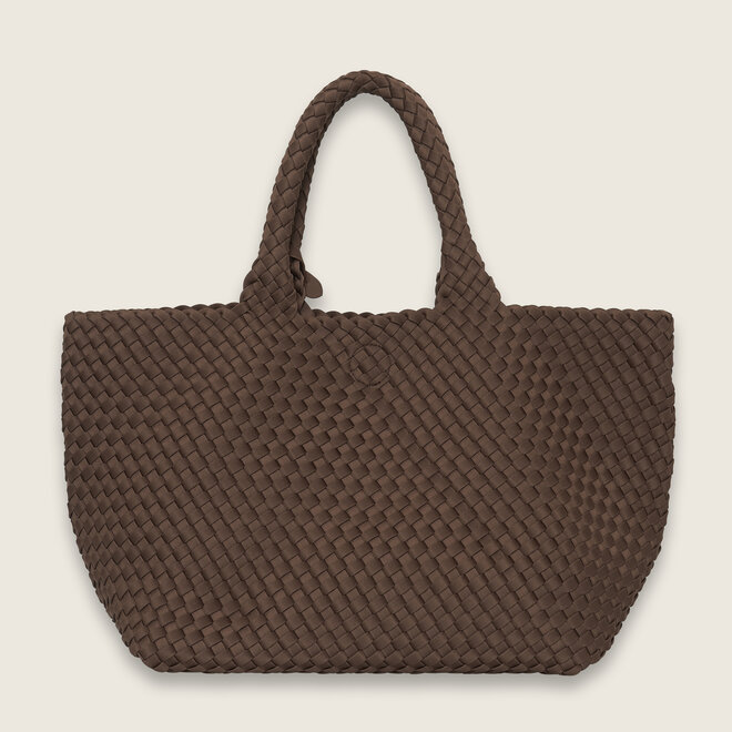 Neopreen woven shopper ( Brown )