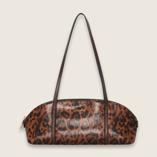 Leo glossy baquette ( Cognac )