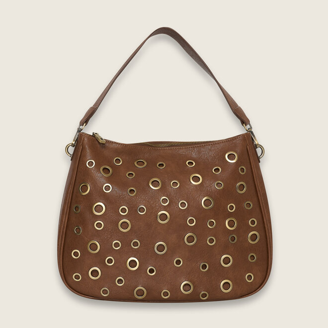 Eyelets hobo big ( Brown )