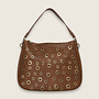 Eyelets hobo big ( Brown )