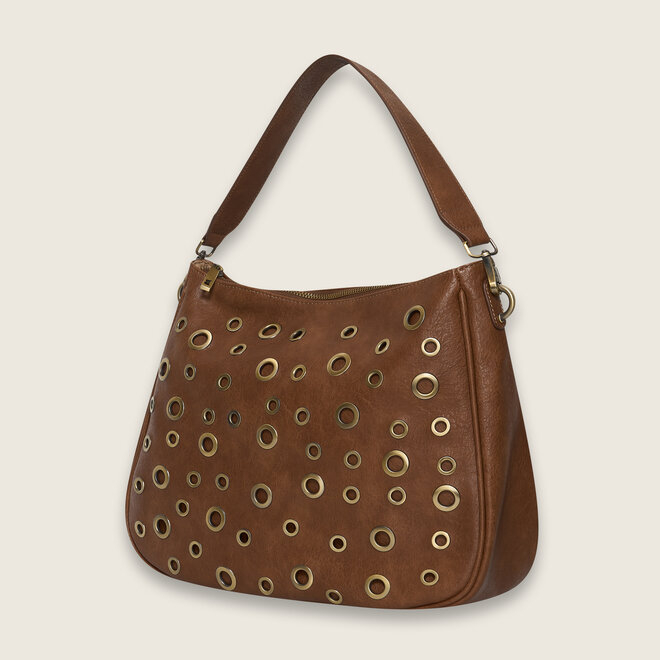 Eyelets hobo big ( Brown )