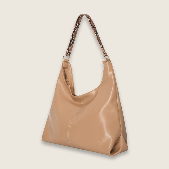 snake detail hobo ( Sand )