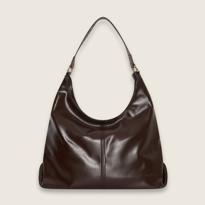 snake detail hobo ( Donker bruin )