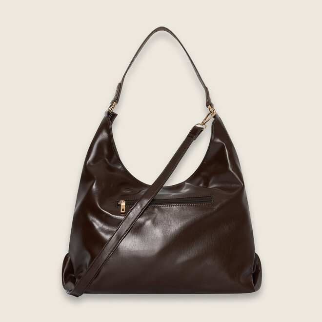 snake detail hobo ( Donker bruin )