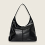 snake detail hobo ( Black )