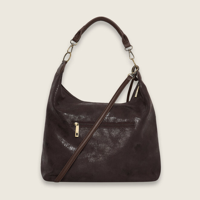 Lammy hobo ( Dark brown )