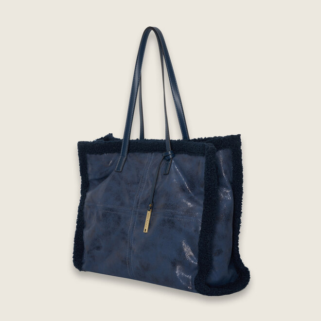 Lammy shopper ( Donker blauw )