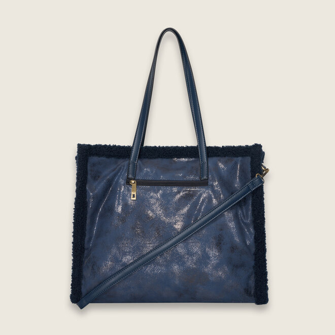 Lammy shopper ( Donker blauw )