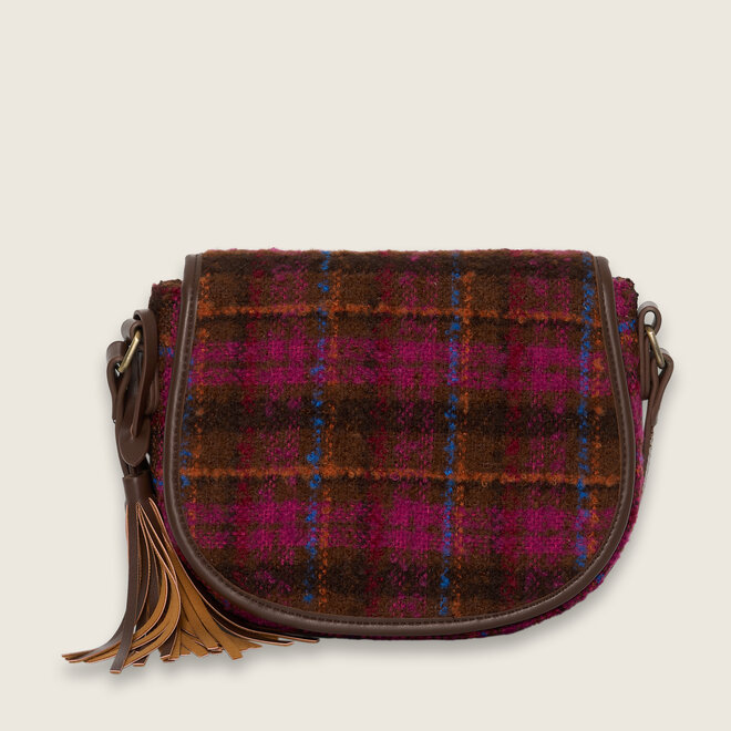 Mia saddlebag ( Fuchsia )