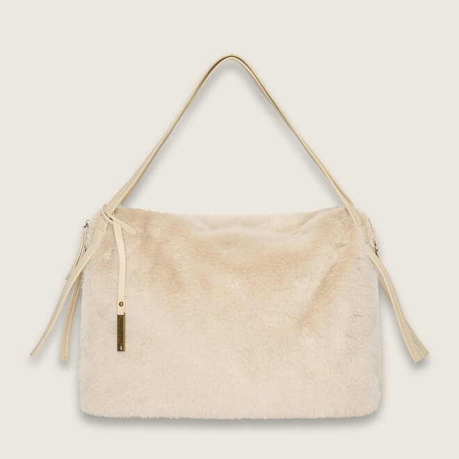 Furry shopper ( Creme )