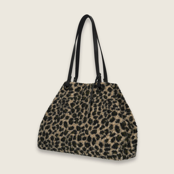 Sunny Leo teddy shopper ( Khaki )