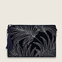 Leaves clutch ( Dark blue )