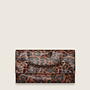 Leo glossy clutch ( Cognac )