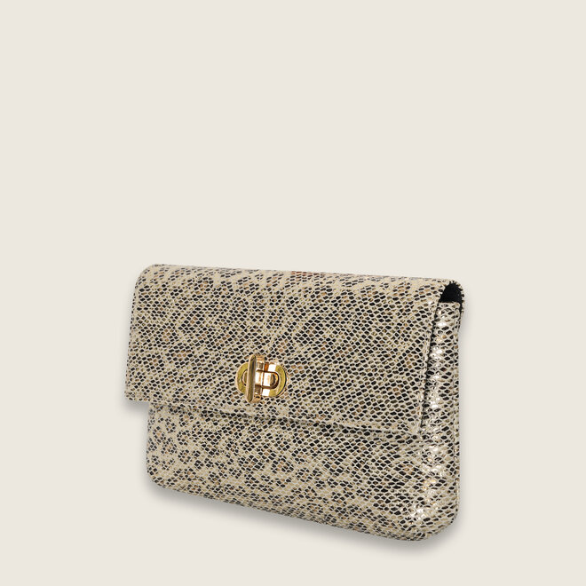 mini snake clutch ( Gold )