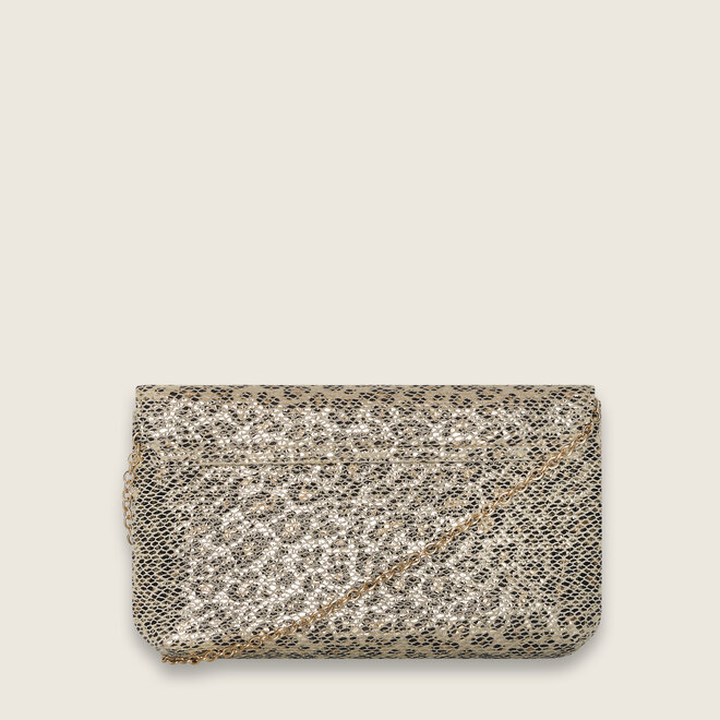 mini snake clutch ( Gold )