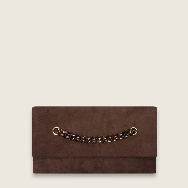 Patricia clutch ( Donkerbruin )