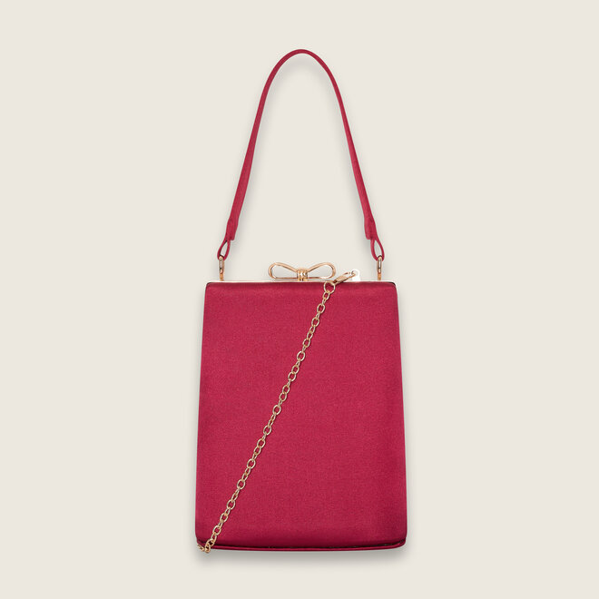 Bow frame bag ( Red )