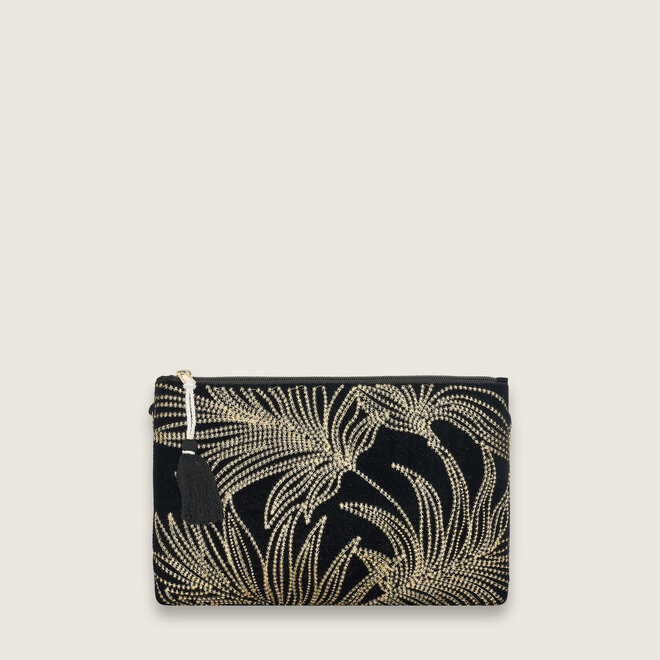 Leaves clutch ( Zwart )