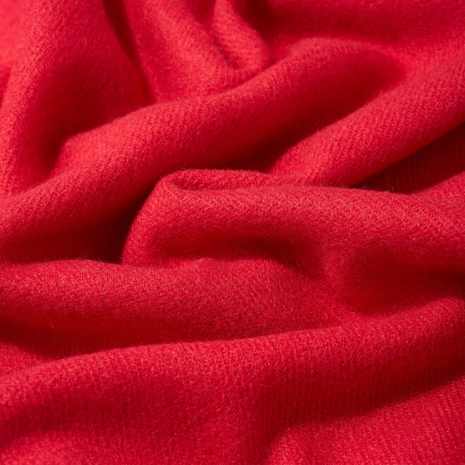 Effen sjaal ( Rood)