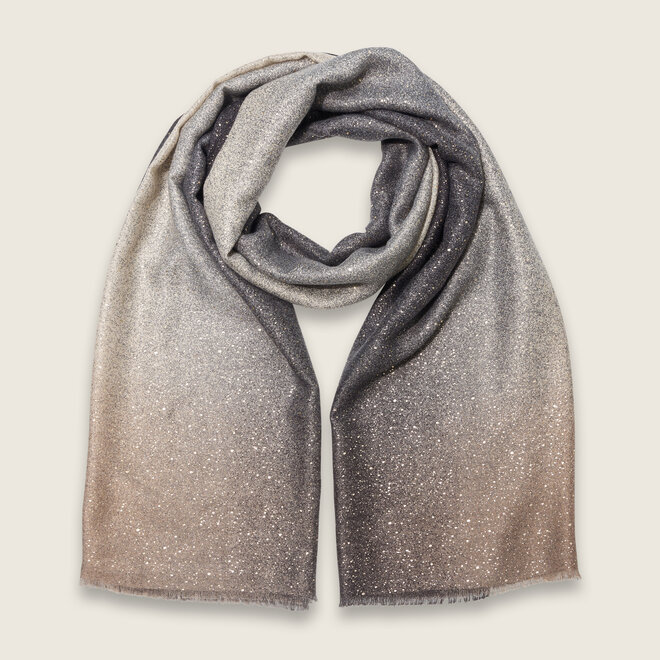Metallic sjaal ( zwart)