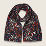 scarf cashmink palms ( Black )