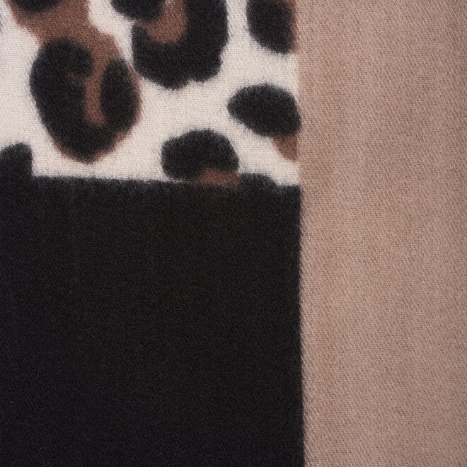 patchwork leopard W25 ( Brown)