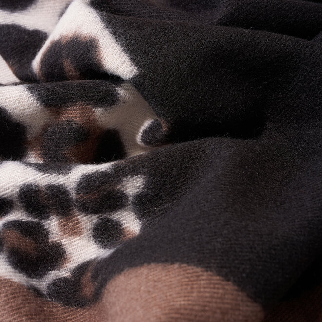 patchwork leopard W25 ( Brown)