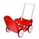Thimbletoys Poppenwagen Rood met Hartjes Thimbletoys Poppenwagen Rood met Hartjes