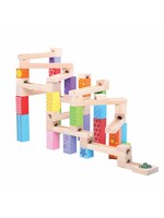 Thimbletoys Houten Knikkerbaan, 53dlg.