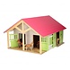 Thimbletoys Paardenstal Roze met 2 Boxen en Berging Thimbletoys Paardenstal Roze met 2 Boxen en Berging