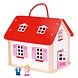 Thimbletoys Houten Poppenhuis Koffer met Accessoires Thimbletoys Houten Poppenhuis Koffer met Accessoires