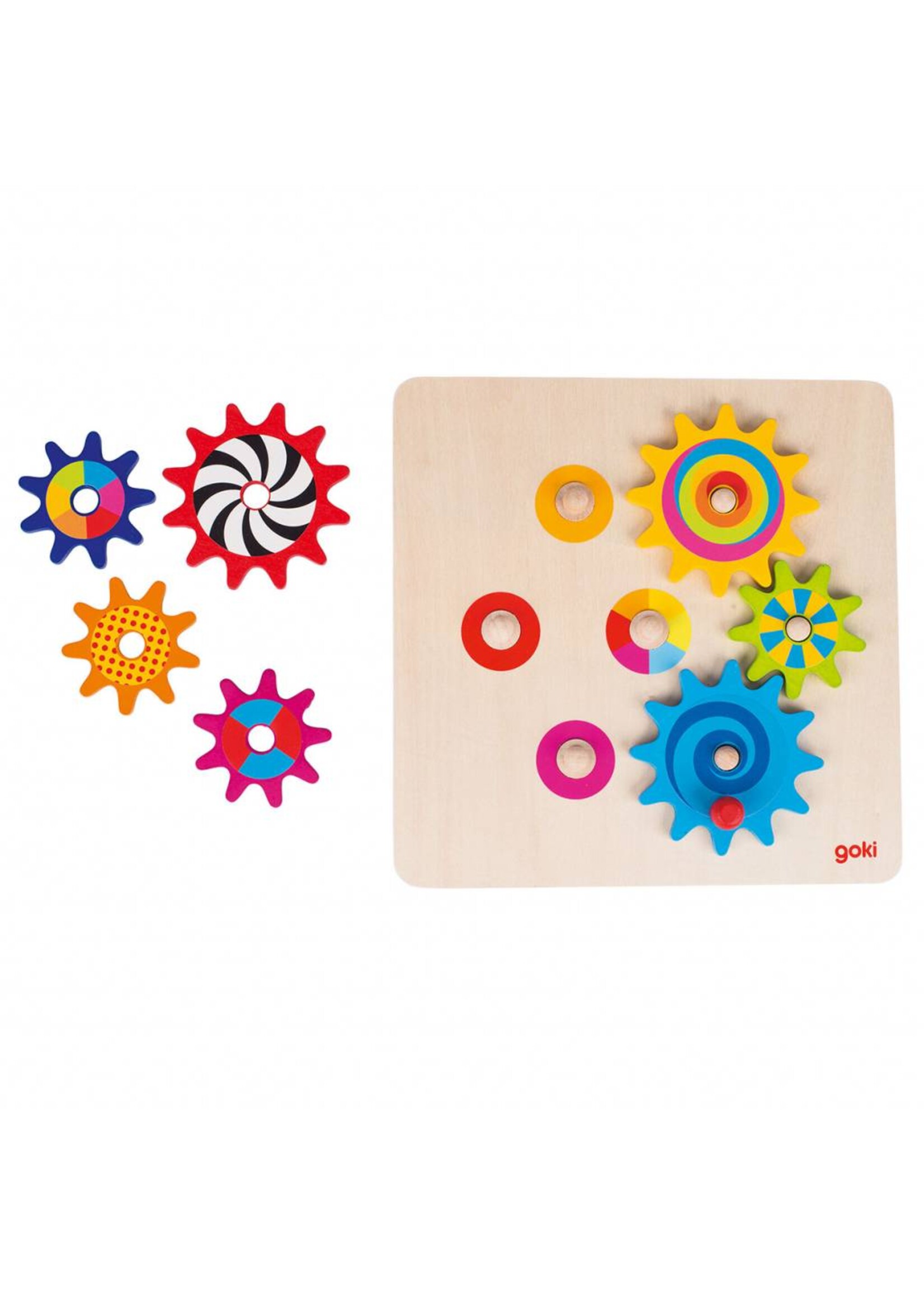 Thimbletoys Tandwiel Puzzel, 8dlg.