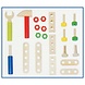 Thimbletoys Houten Werkbankje en Gereedschapskist 2in1 Thimbletoys Houten Werkbankje en Gereedschapskist 2in1