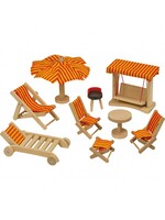 Thimbletoys Tuinset Poppenhuis