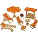Thimbletoys Tuinset Poppenhuis Thimbletoys Tuinset Poppenhuis