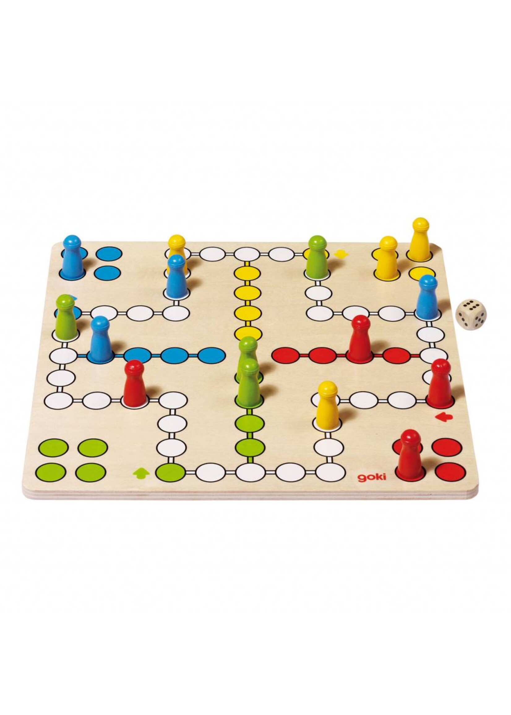 Thimbletoys Houten Ludo