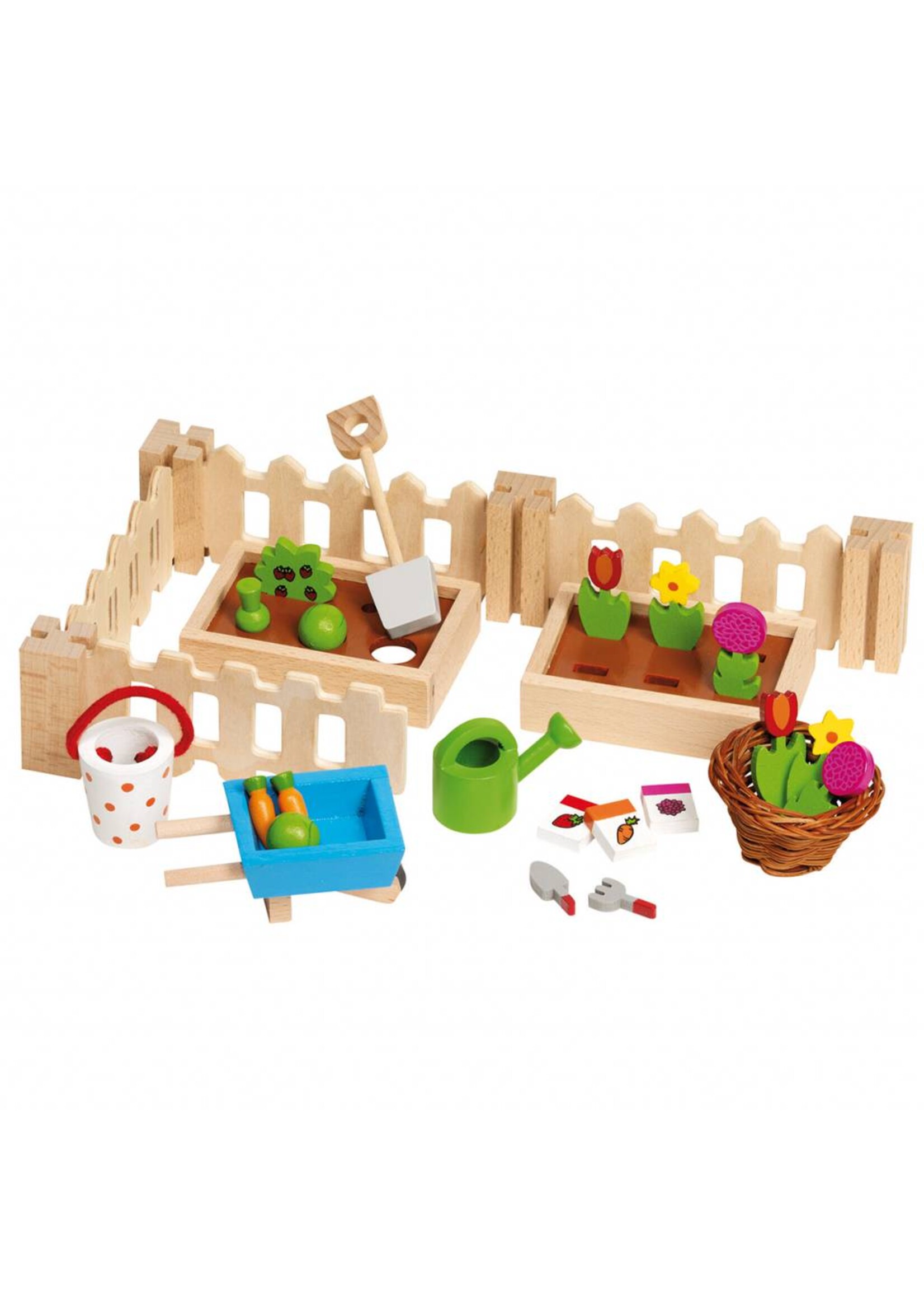 Thimbletoys Poppenhuis Tuinset, 32dlg.