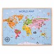 Bigjigs Houten Wereldkaart Puzzel, 35dlg. Bigjigs Houten Wereldkaart Puzzel, 35dlg.