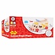 Bigjigs Houten Vormendoos Vrachtwagen, 11dlg. Bigjigs Houten Vormendoos Vrachtwagen, 11dlg.