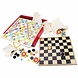Bigjigs Houten Bordspellen, 4in1 Bigjigs Houten Bordspellen, 4in1
