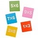 Thimbletoys Houten Rekendomino - Vermenigvuldigen Thimbletoys Houten Rekendomino - Vermenigvuldigen