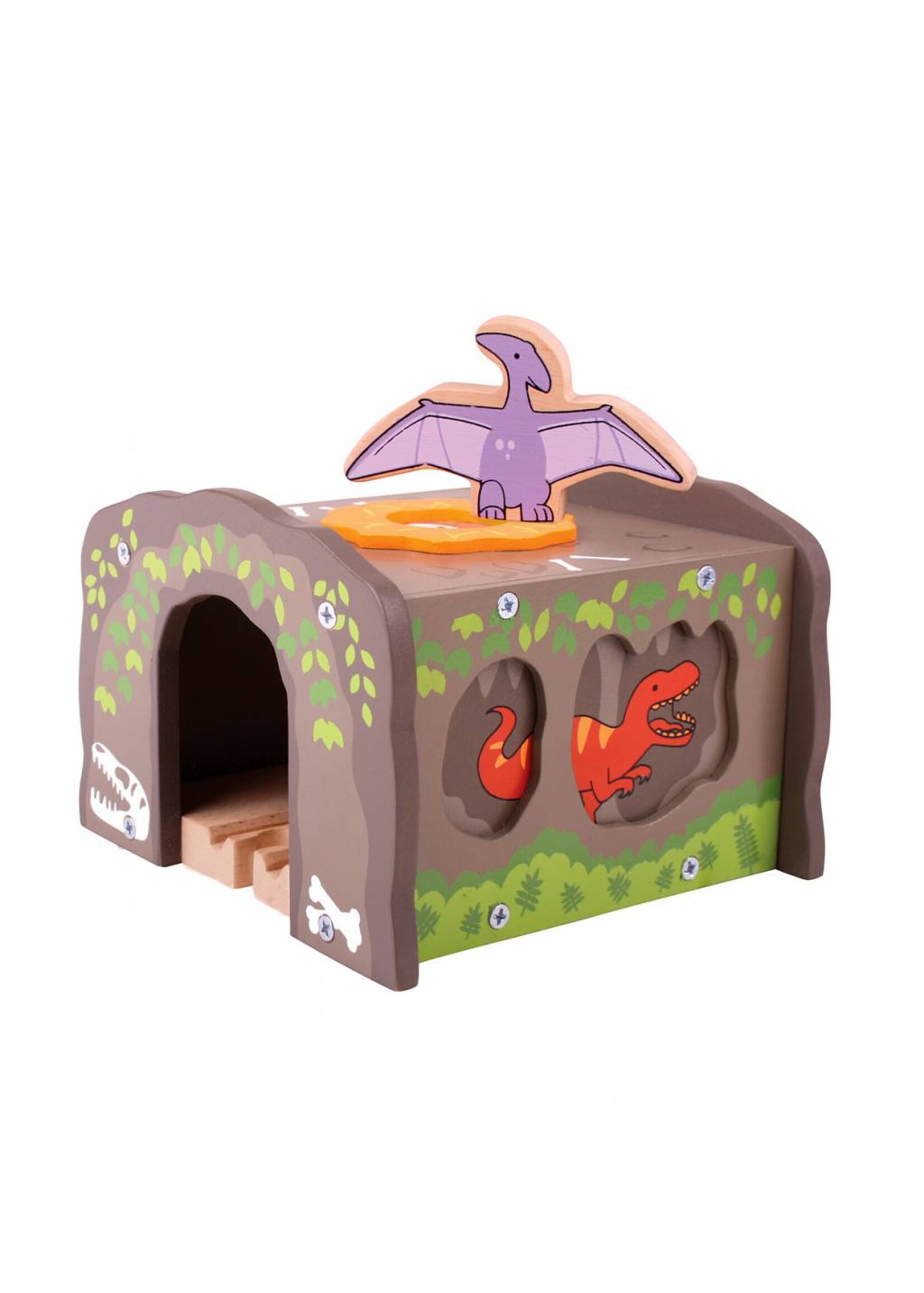 Thimbletoys Houten T-Rex Tunnel