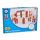 Thimbletoys Houten Rails - Viaduct Uitbreidingsset, 27dlg. Thimbletoys Houten Rails - Viaduct Uitbreidingsset, 27dlg.