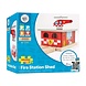 Thimbletoys Houten Rails - Brandweerkazerne Thimbletoys Houten Rails - Brandweerkazerne