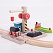Thimbletoys Houten Rails - Laadstation Steenkool Thimbletoys Houten Rails - Laadstation Steenkool