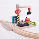 Thimbletoys Houten Rails - Laadstation Steenkool Thimbletoys Houten Rails - Laadstation Steenkool