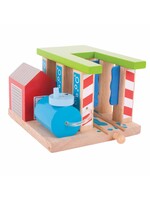 Thimbletoys Houten Rails - Wasstraat voor Treinen