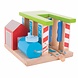 Thimbletoys Houten Rails - Wasstraat voor Treinen Thimbletoys Houten Rails - Wasstraat voor Treinen