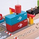 Thimbletoys Houten Rails - Container Scheepswerf Thimbletoys Houten Rails - Container Scheepswerf
